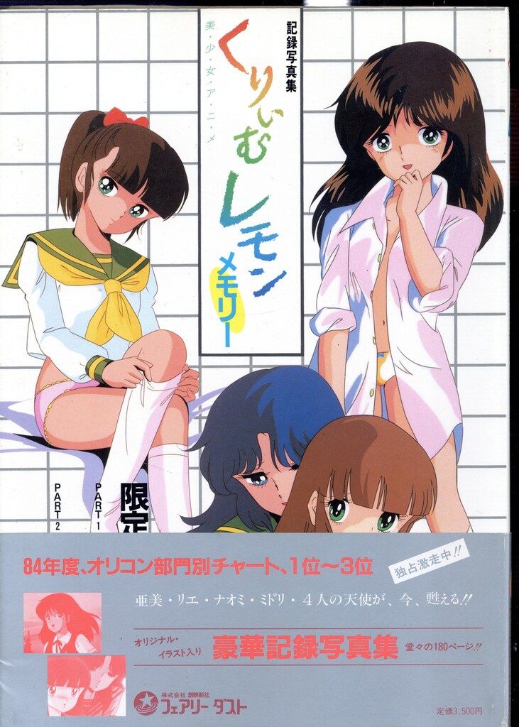 フェアリーダスト くりいむレモンメモリー記録写真集pt1.pt2 (帯付)