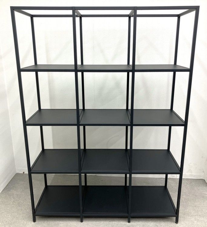 【中古品】コクヨ JUKE(ジューク)シリーズ ユニットシェルフ SJK-FS43S-E6A1 ブラック