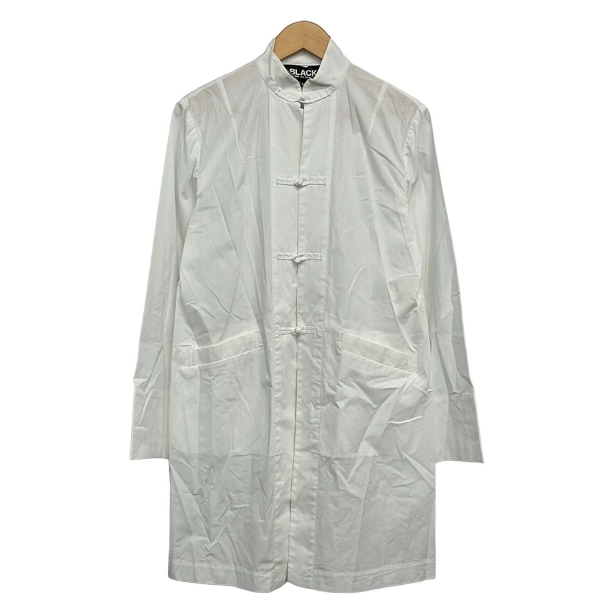 BLACK COMMEdesGARCONS(ブラックコムデギャルソン) 長袖シャツ サイズM メンズ - 白