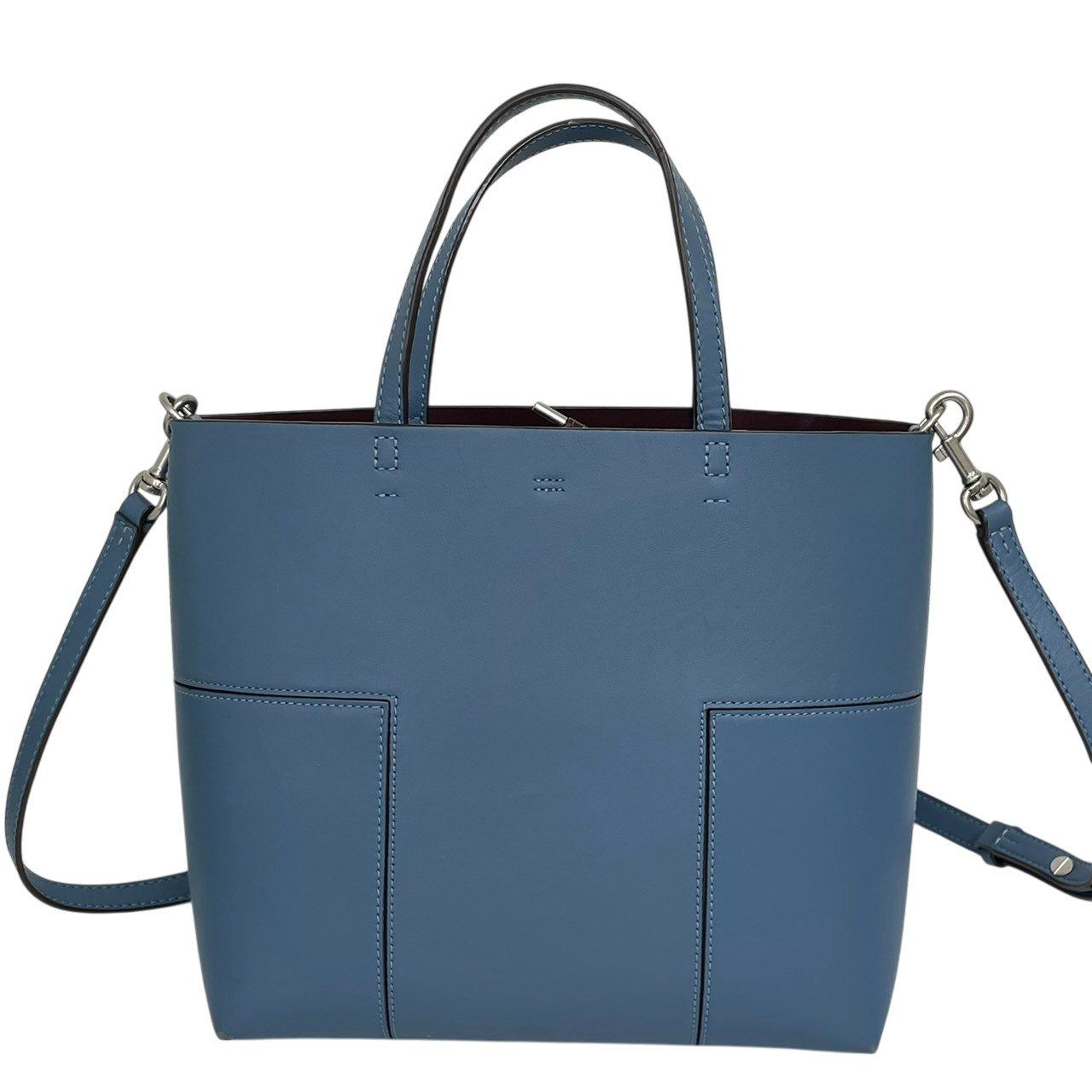Tory Burch/トリーバーチ/ショルダー/トートバッグ/ネイビー/ポーチ付