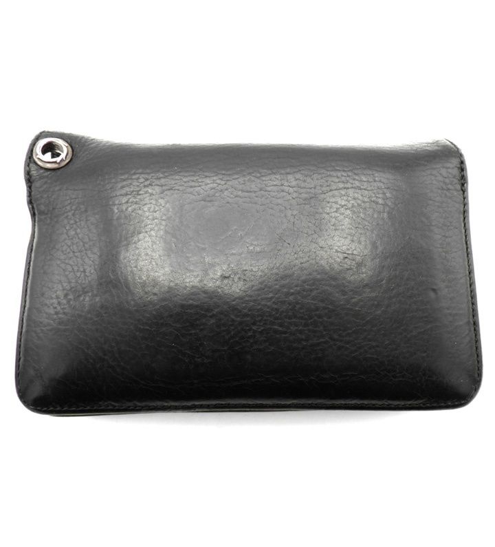 クロムハーツ CHROME HEARTS 【 2ZIP 】 2ジップ クロス ボタン レザー
