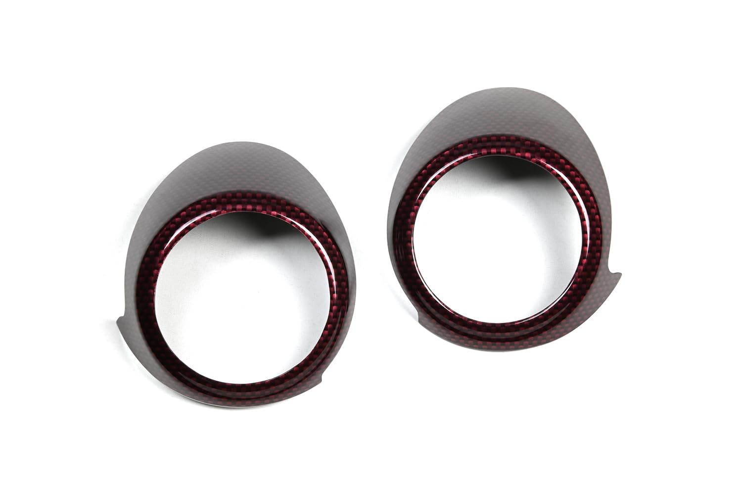 新品 SecondStage スズキ スイフトスポーツ ZC33S対応 センターダクトパネル レッドカーボン調 S116D1R