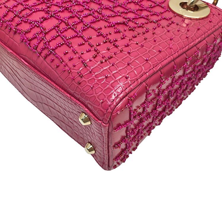 レディディオール　ピンク Christian Dior クリスチャンディオール Lady Dior MINI レディ