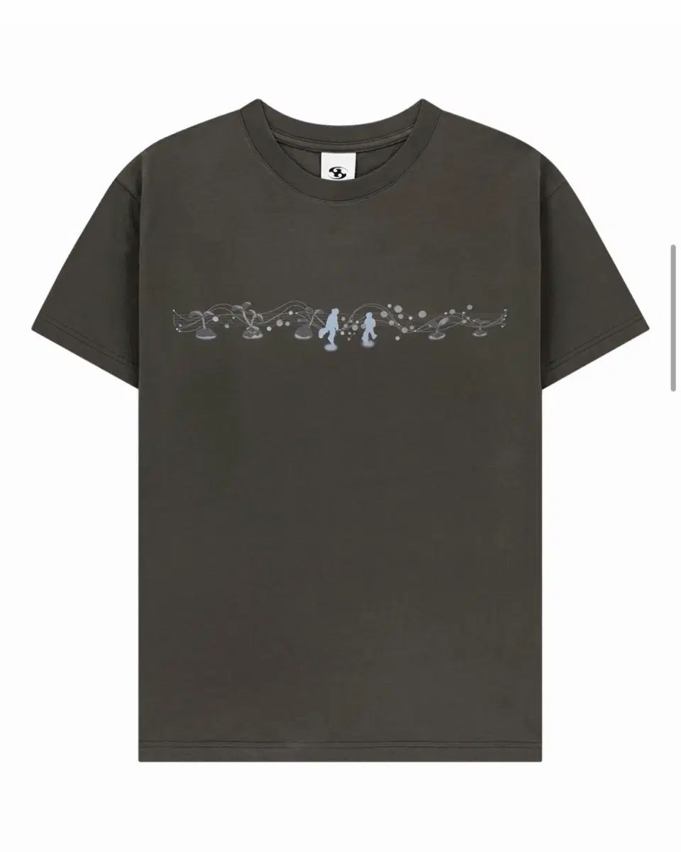 (新品) サンサンギアー グリーン サーキュラー Tシャツ ブラウン Green Circular