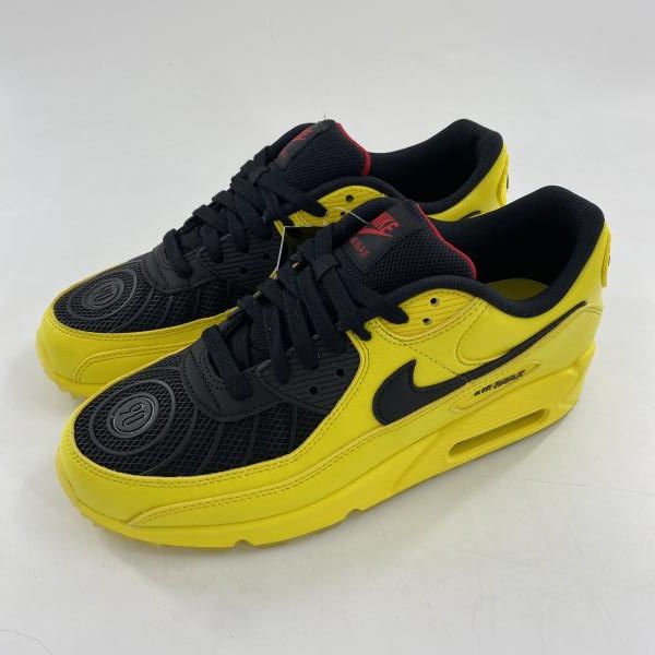 【中古】NIKE AIR MAX 90 Total 90 Laser スニーカー 26.5cm HJ0624-758 イエロー ブラック ナイキ[10]