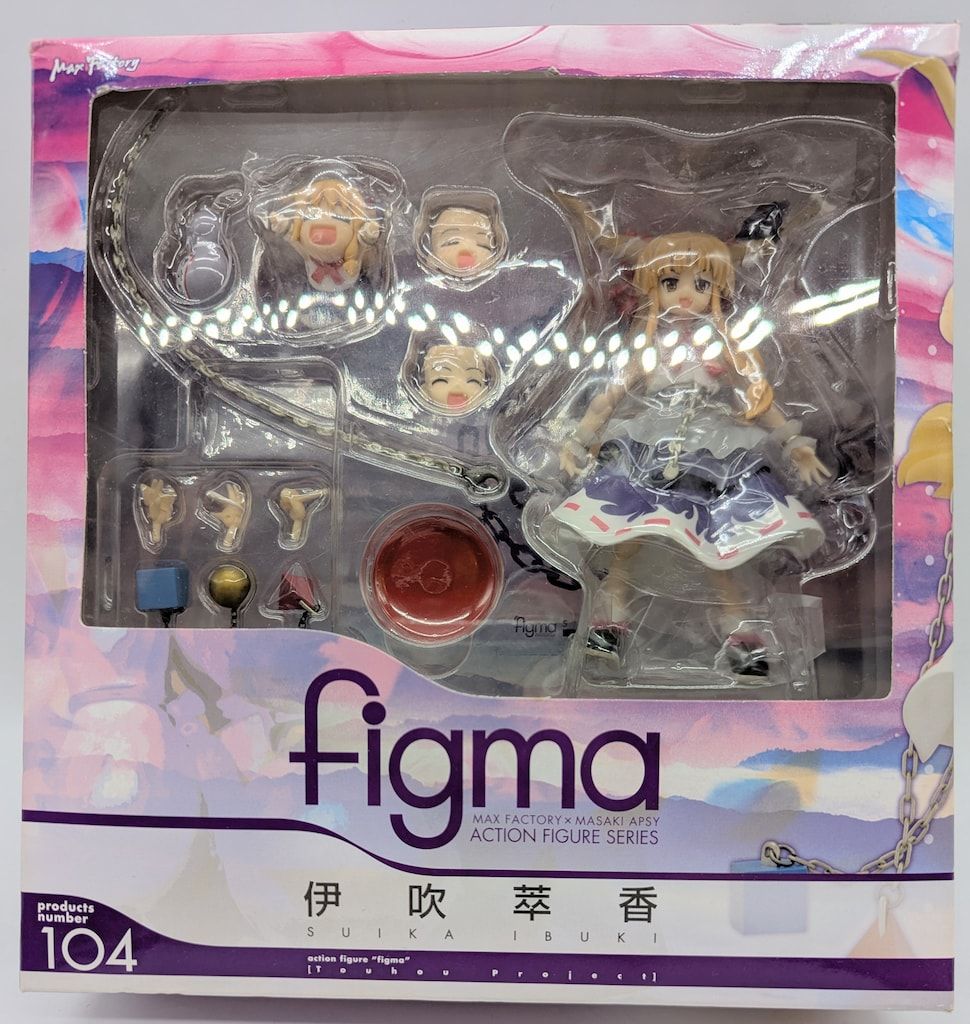 【新品未開封】figma東方project 伊吹萃香 104 MAXFACTORY figma 東方Project 伊吹萃香 104 - メルカリ