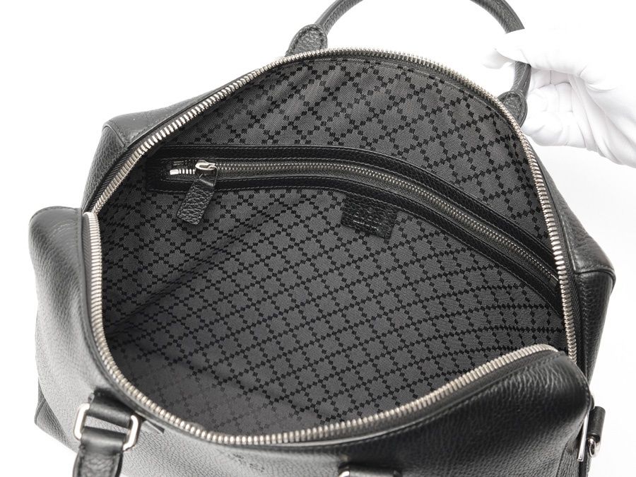 GUCCI グッチ シマ レザー ビジネスバッグ ブリーフケース GUCCI