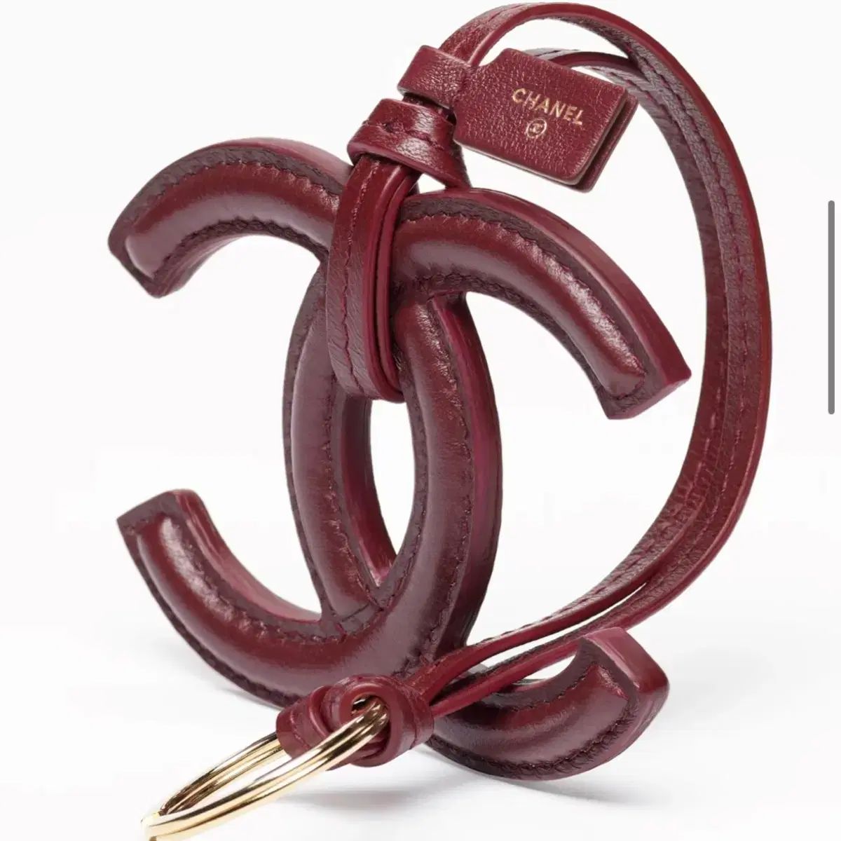 26SS CHANELバックチャーム（ゴールデンウィーク期間中のみ値下げします） 新品 CHANEL シャネル 26 SS ミニ バッグチャーム バーガンディ GOLD