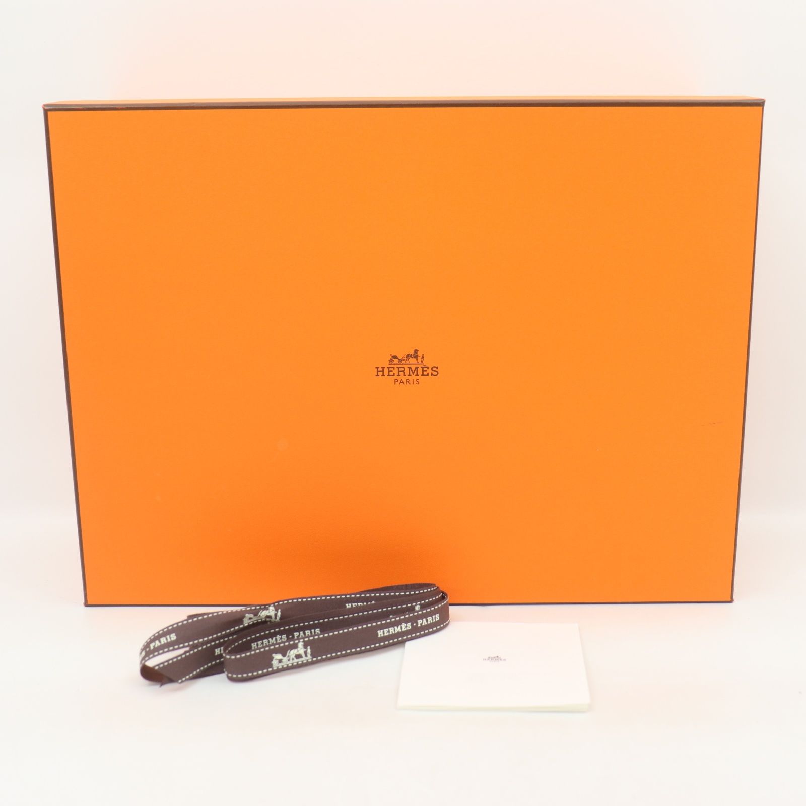 IT01BA7CFKGU HERMES エルメス 541 空箱 オレンジ ボックス 保管 マーク ロゴ 空き箱 BOX