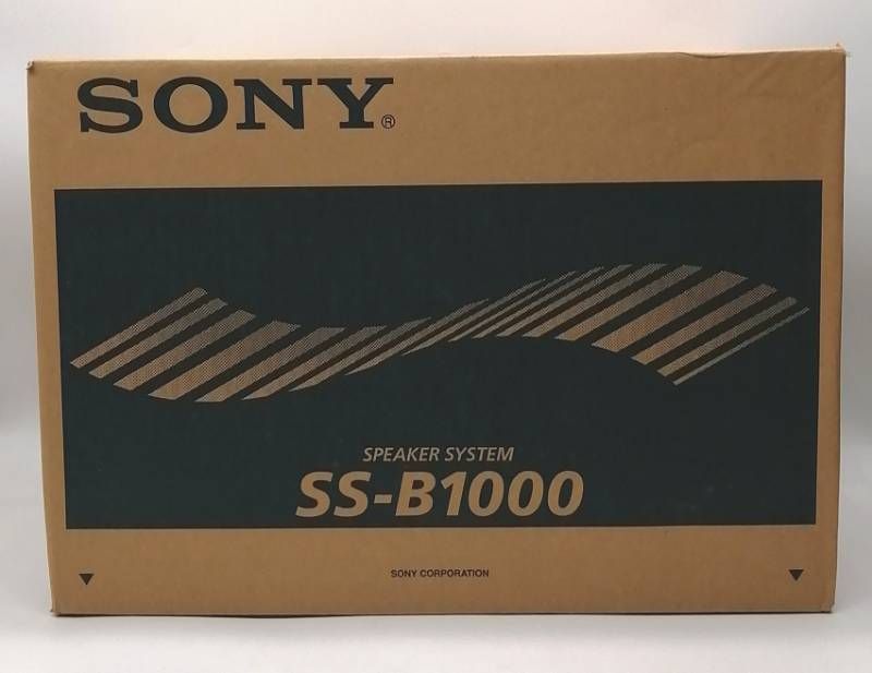 新品！ソニー SONY SS-B1000 ブックシェルフスピーカー - メルカリ