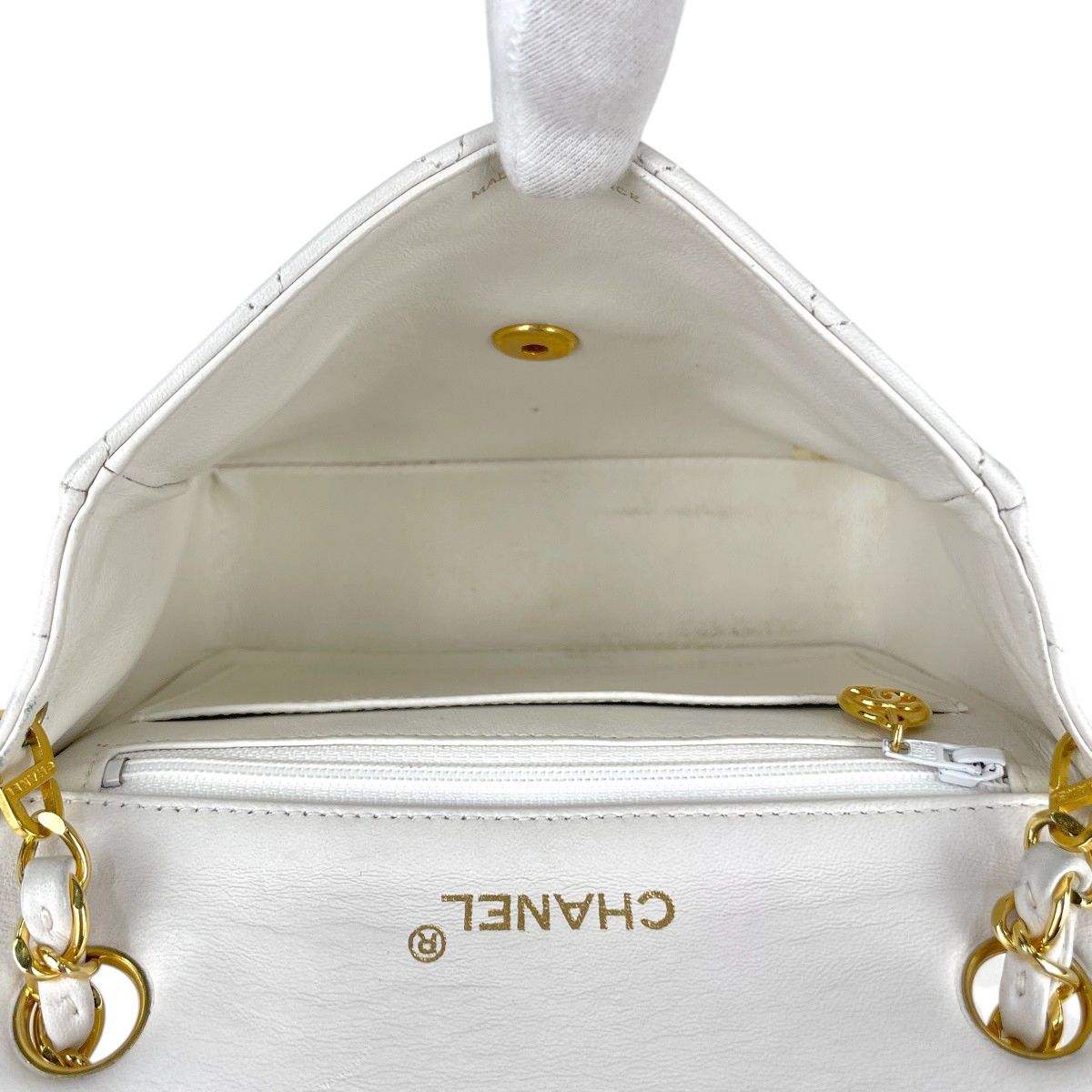 在庫一掃】 シャネル CHANEL ミニ マトラッセ シングルフラップ 