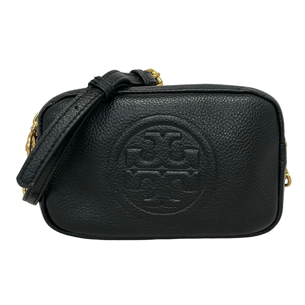 TORY BURCH(トリーバーチ) ショルダーバッグ美品 - 黒 ミニバッグ レザー