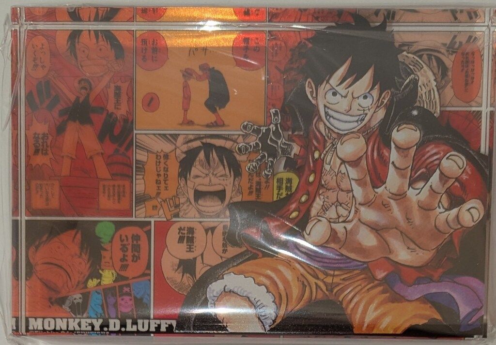 集英社 ONEPIECE アクリルブロック HEROES モンキー・D・ルフィ 2021