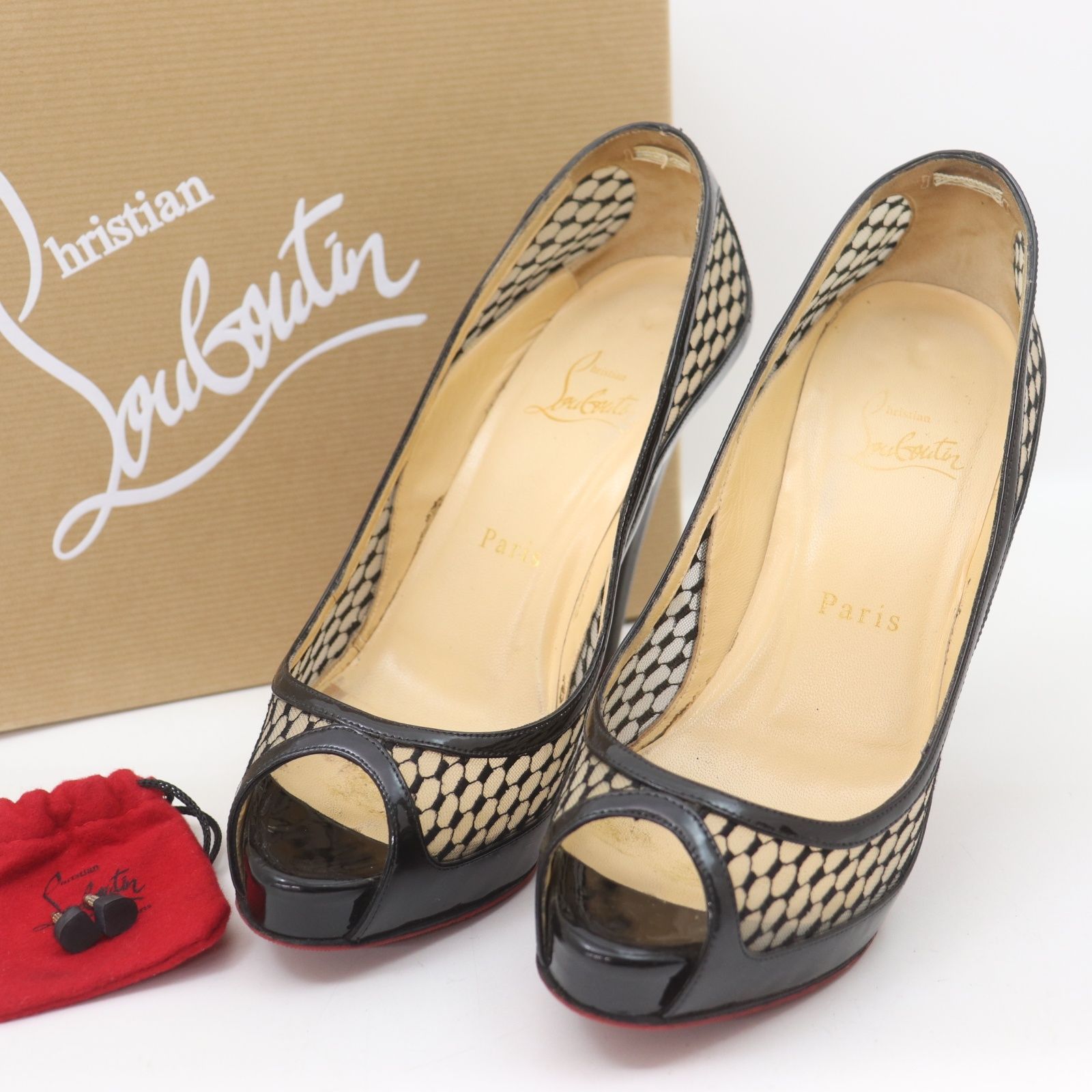 IT1D8CZLWQOS Christian Louboutin クリスチャンルブタン メッシュ 