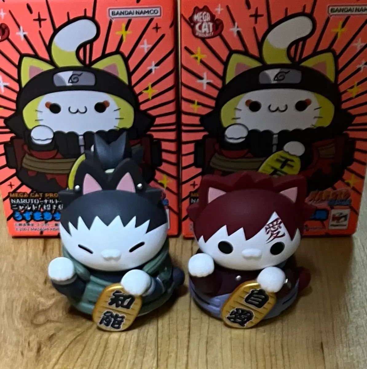 まとめ売り) NARUTO -ナルト- MEGAキャット 招き猫 シカマル 我愛羅