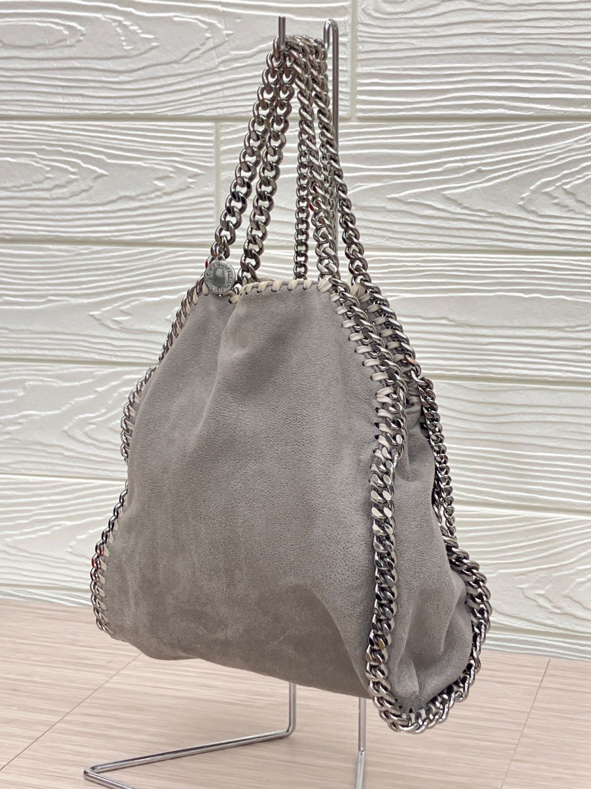STELLA McCARTNEY ステラマッカートニー ファラベラ ショルダーバッグ ミニ グレー