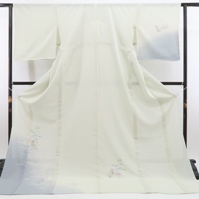 ❁tomihisa❁新品 絽 五泉 夏着物 正絹“和に触れて心もてなすひと夏の