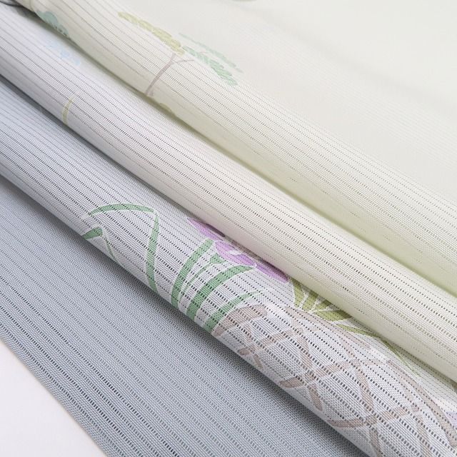 ❁tomihisa❁新品 絽 五泉 夏着物 正絹“和に触れて心もてなすひと夏の