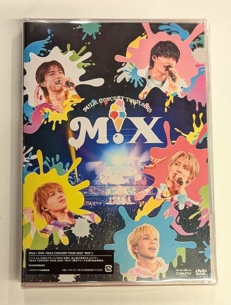 M!LK DVD通常盤 2025 M!X ＊未開封 - メルカリ
