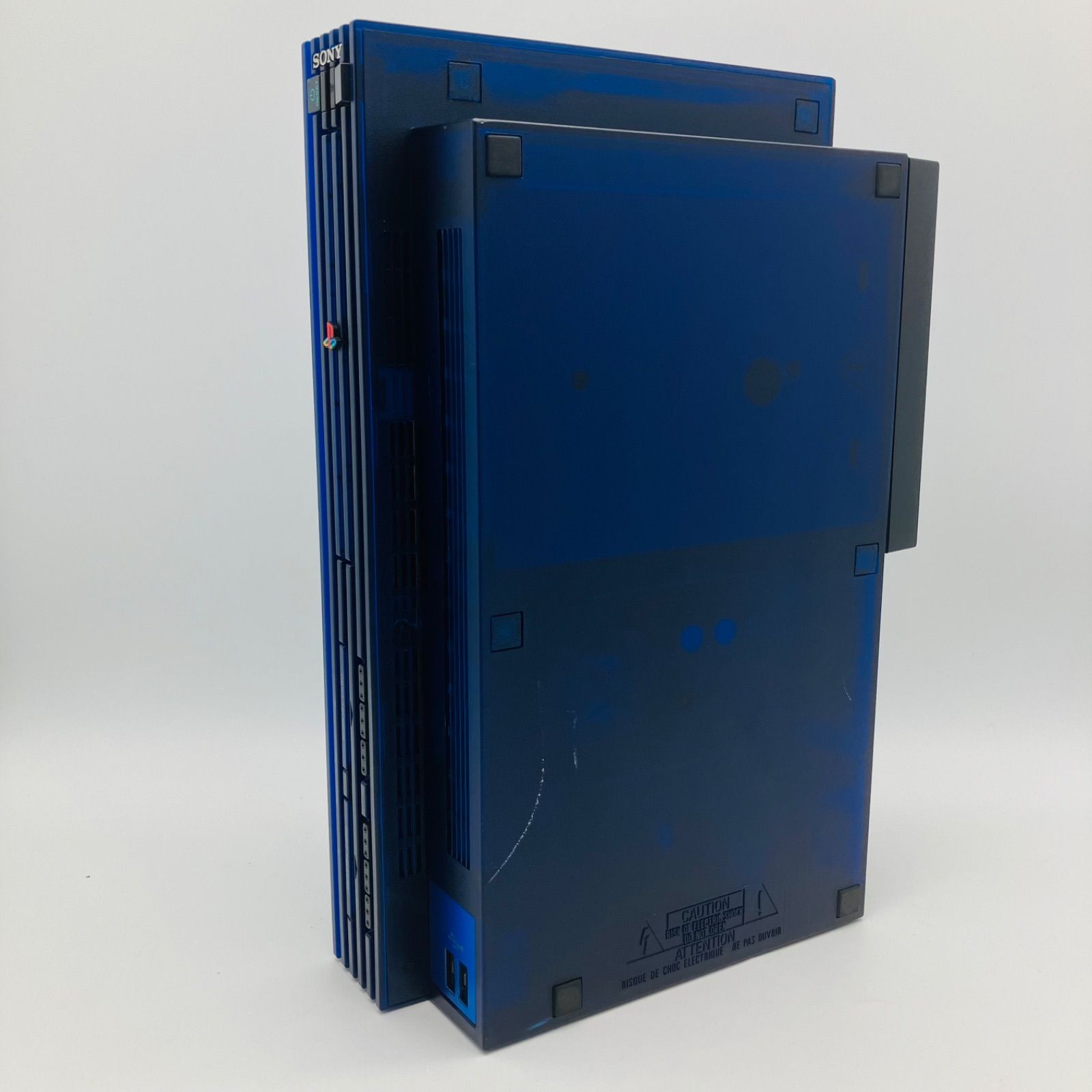 中古 ゲーム機本体 PS2 プレイステーション2 ミッドナイトブルー SCPH