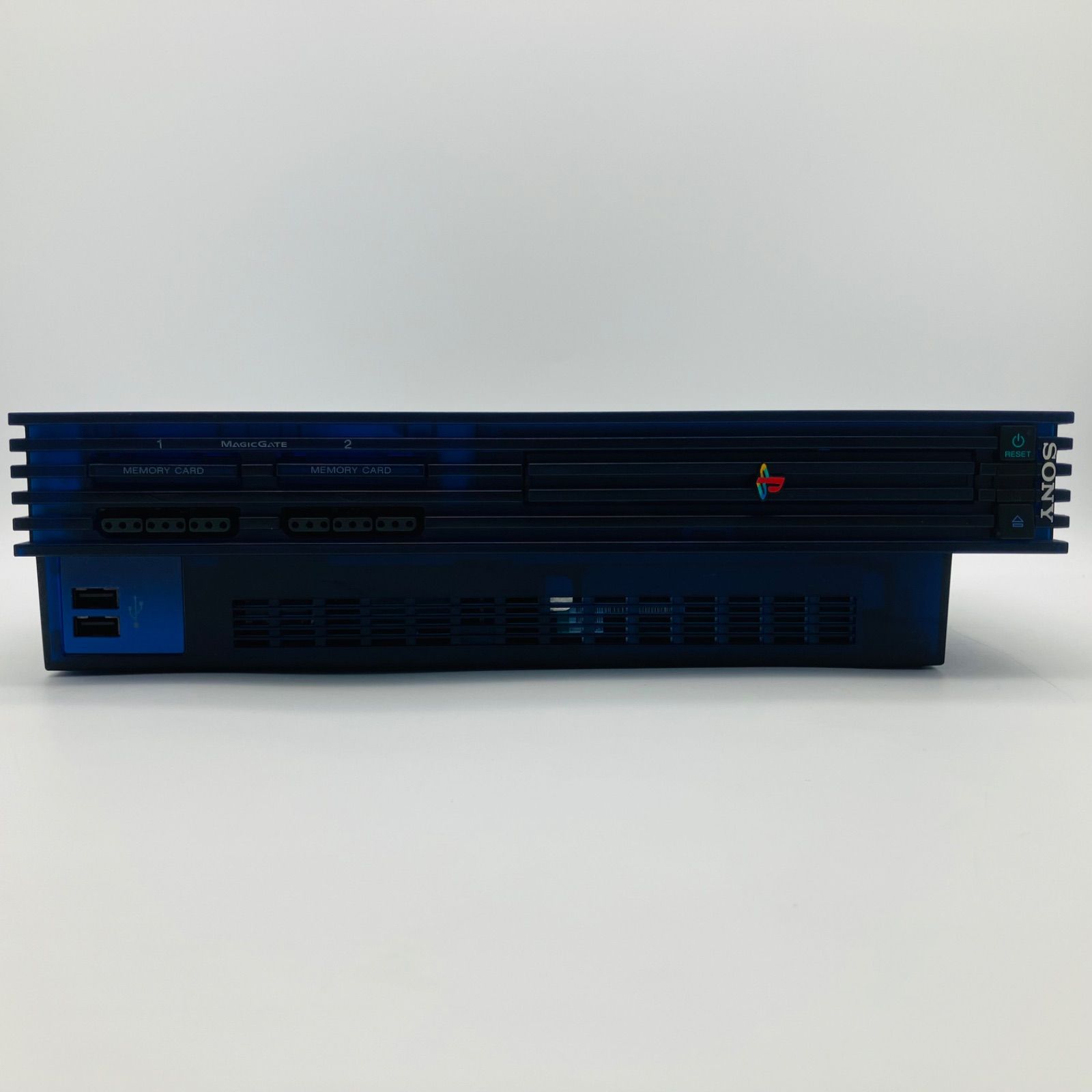 中古 ゲーム機本体 PS2 プレイステーション2 ミッドナイトブルー SCPH