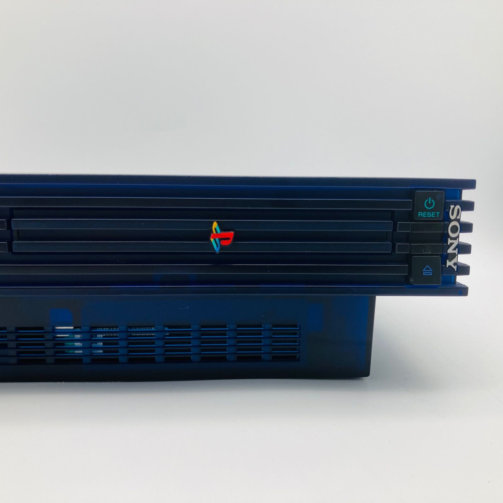 中古 ゲーム機本体 PS2 プレイステーション2 ミッドナイトブルー SCPH