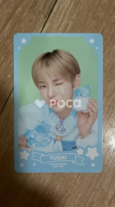 NCT ユウシ NCT WISH POP UP [WISH BAKERY] RANDOM PATISSIER CARD SET