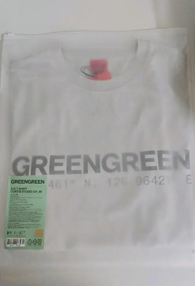 コルティス グリーングリーン リリースパーティー Tシャツ グレー M サイズ ソンヒョン ジェームス 着用