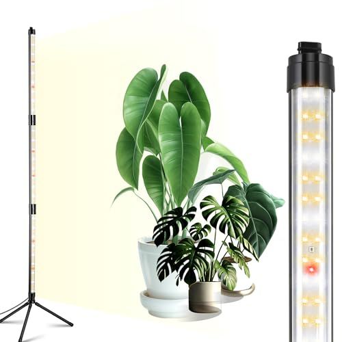植物育成ライト led 3段タイマー（3/9/12時間）10段階調光 LED 省エネ 自立式スタンドタイプ 室内栽培 太陽光 観葉植物 スタンドライトas c09a828a