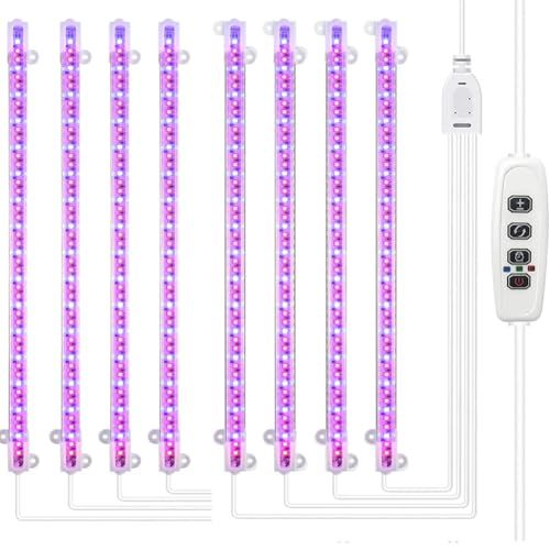 E-FINDS 植物育成ライト LED育成ライト タイマー 観葉植物育成ライト 育成ライト 暖色系 9段階調光 フルスペクトル 育苗ライト 192LED 4ヘッド付き 三つ照明モード 室内栽培ライト 水耕栽培ランプ 室内栽培 家庭菜園 園芸用 fb9b7e93