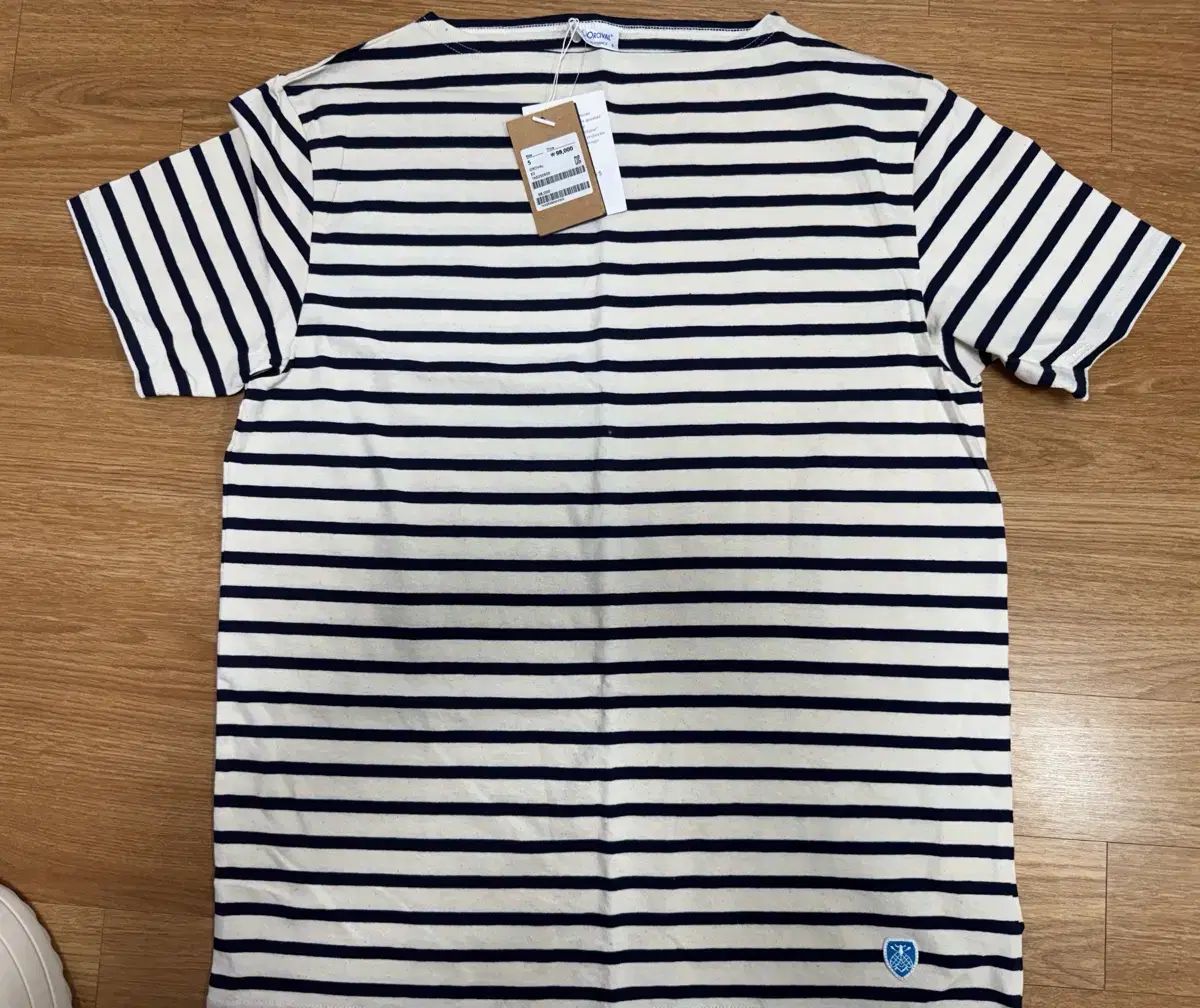 オルチバル ボートネック ストライプ Tシャツ 5 半袖T