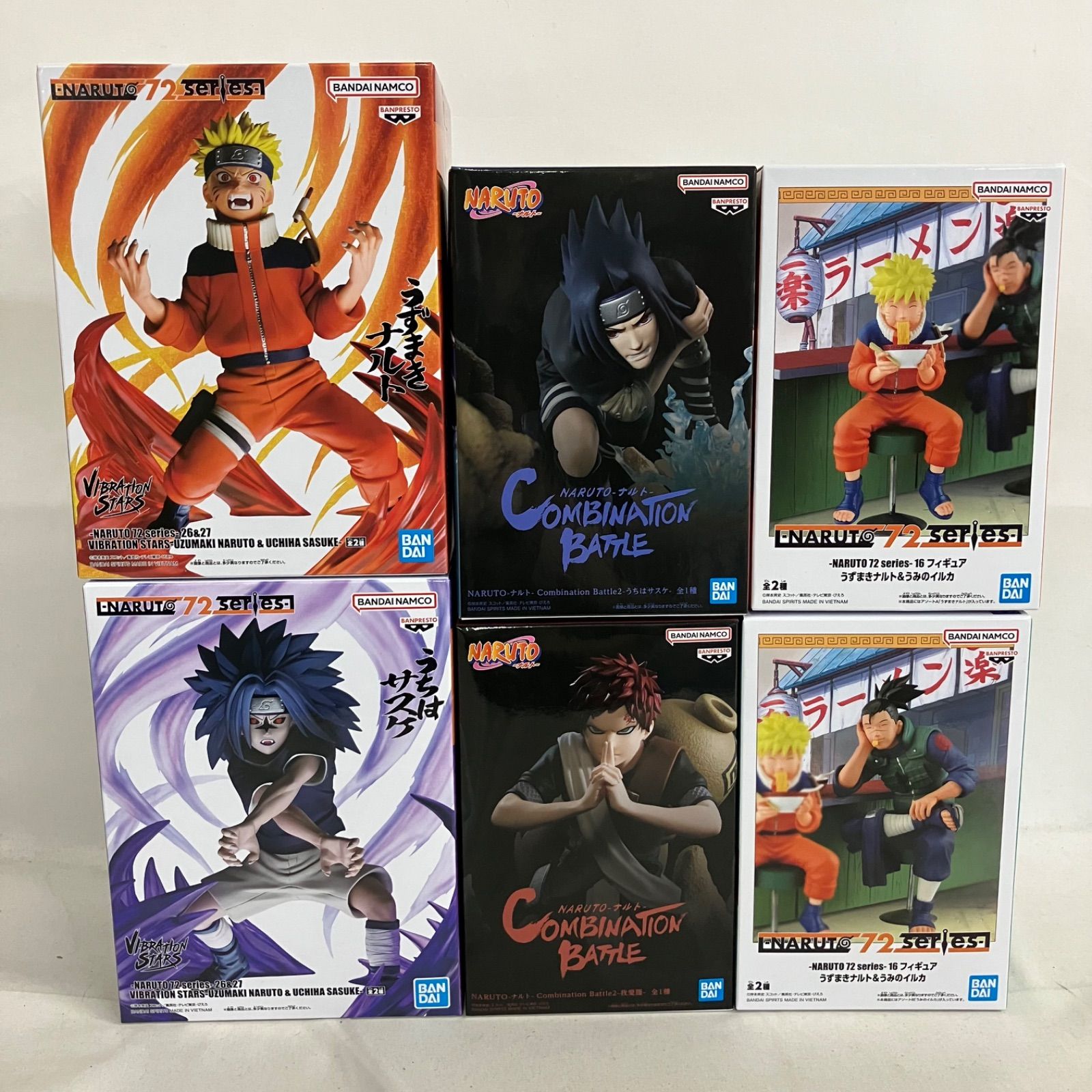未開封 NARUTO 72series-26&27 他 うずまきナルト 他 フィギュア 6個 