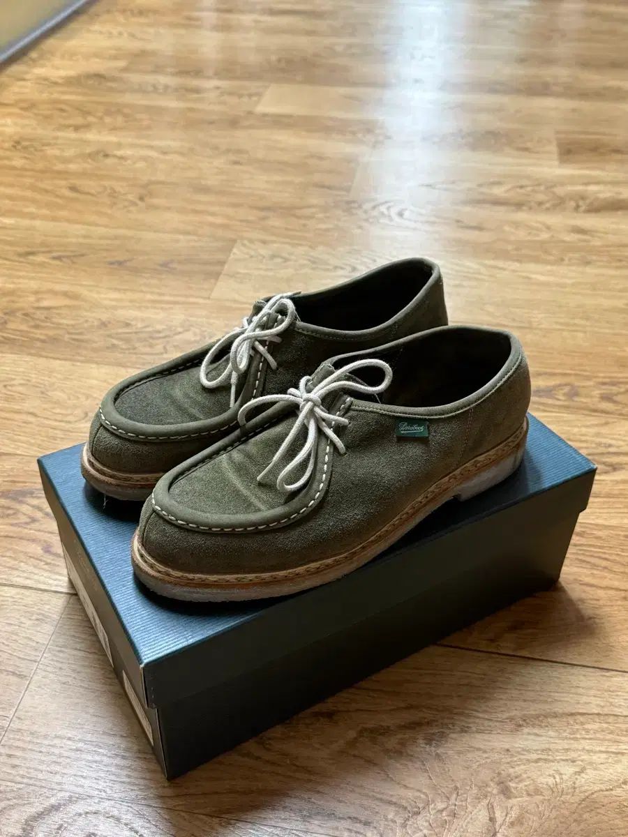 出品) Paraboot ミカ 42サイズ モスグリーン COLOR
