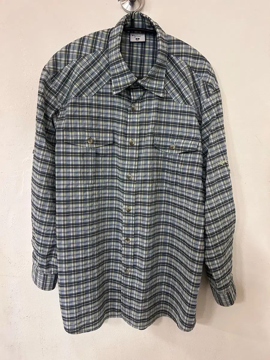 コロンビア チェック シャツ M (実寸 100以上)