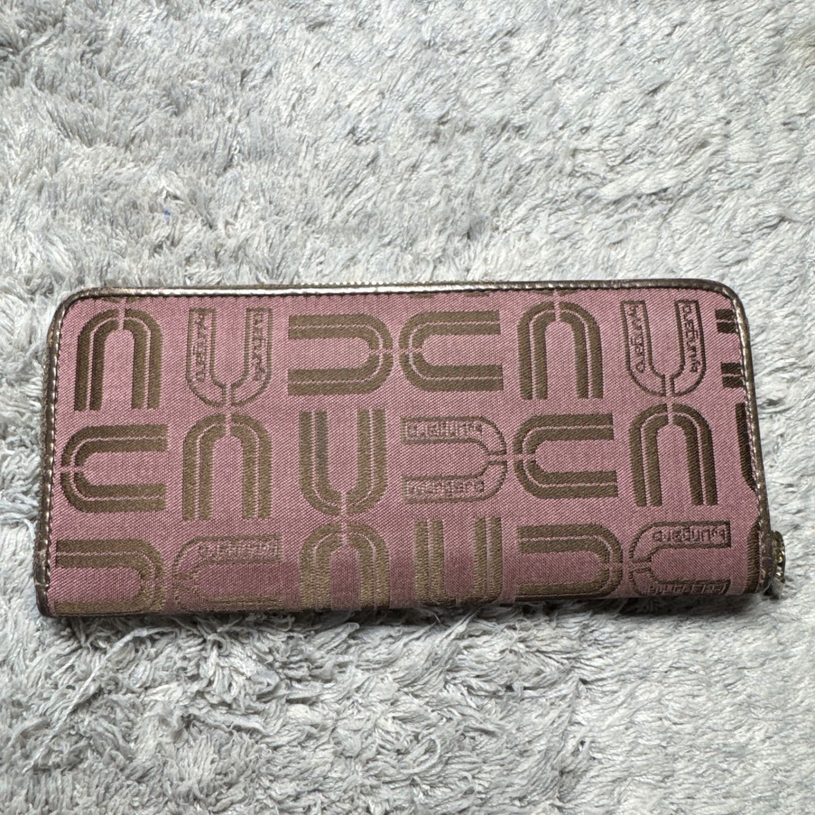 U by ungaro ユーバイウンガロ 長財布 ラウンドファスナー 総柄 - メルカリ