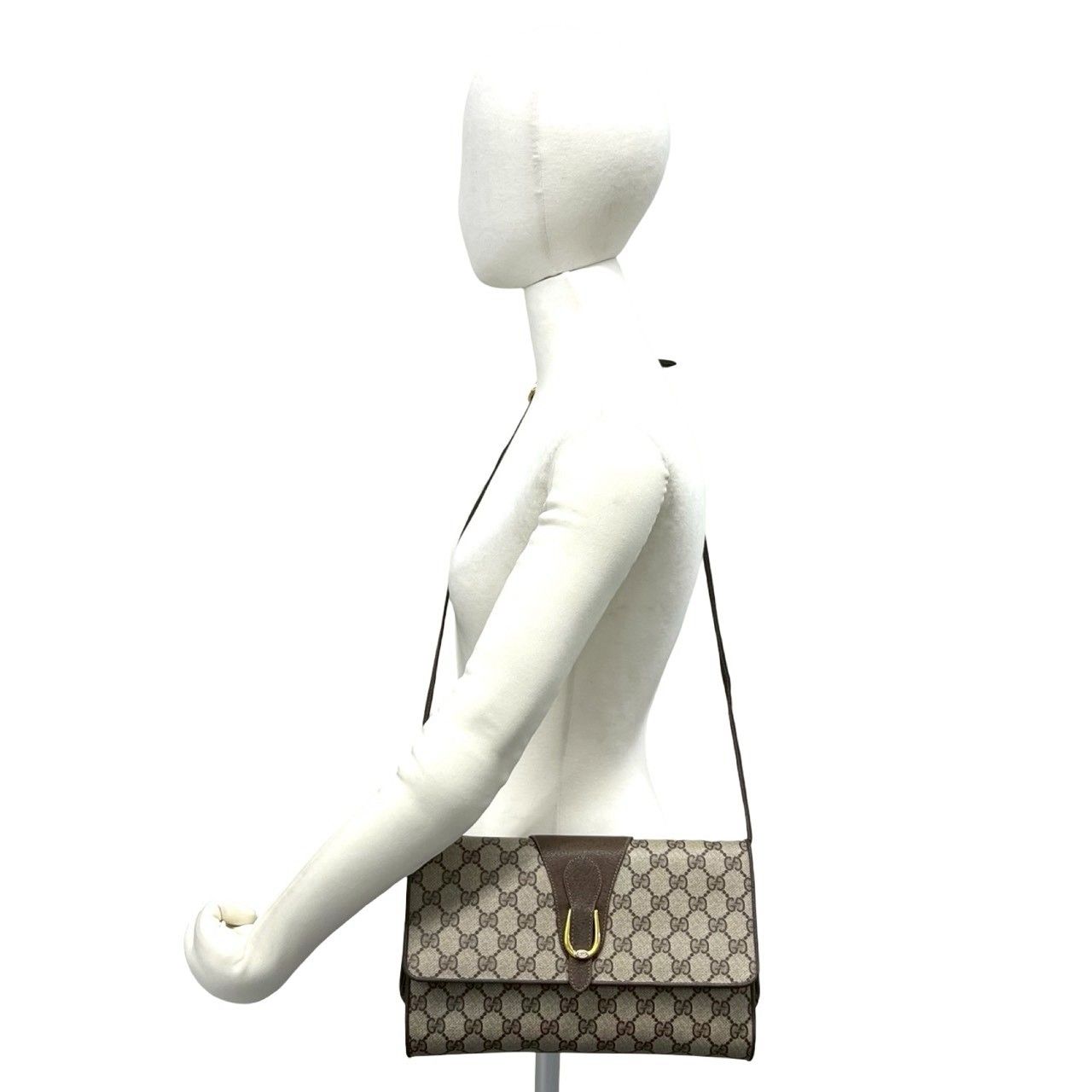 ほぼ未使用 GUCCI グッチ オールドグッチ ヴィンテージ GG ロゴ 金具
