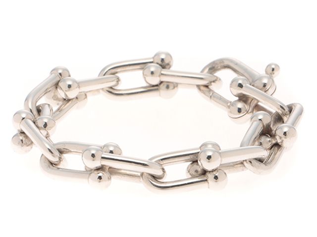 TIFFANY&Co. ティファニー ジュエリー ハードウェアラージリンクブレスレット/シルバー925/58.2g 貴金属･宝石 ブレスレット ブレスレット シルバー925 SV925 シルバー レディース【中古】【432】