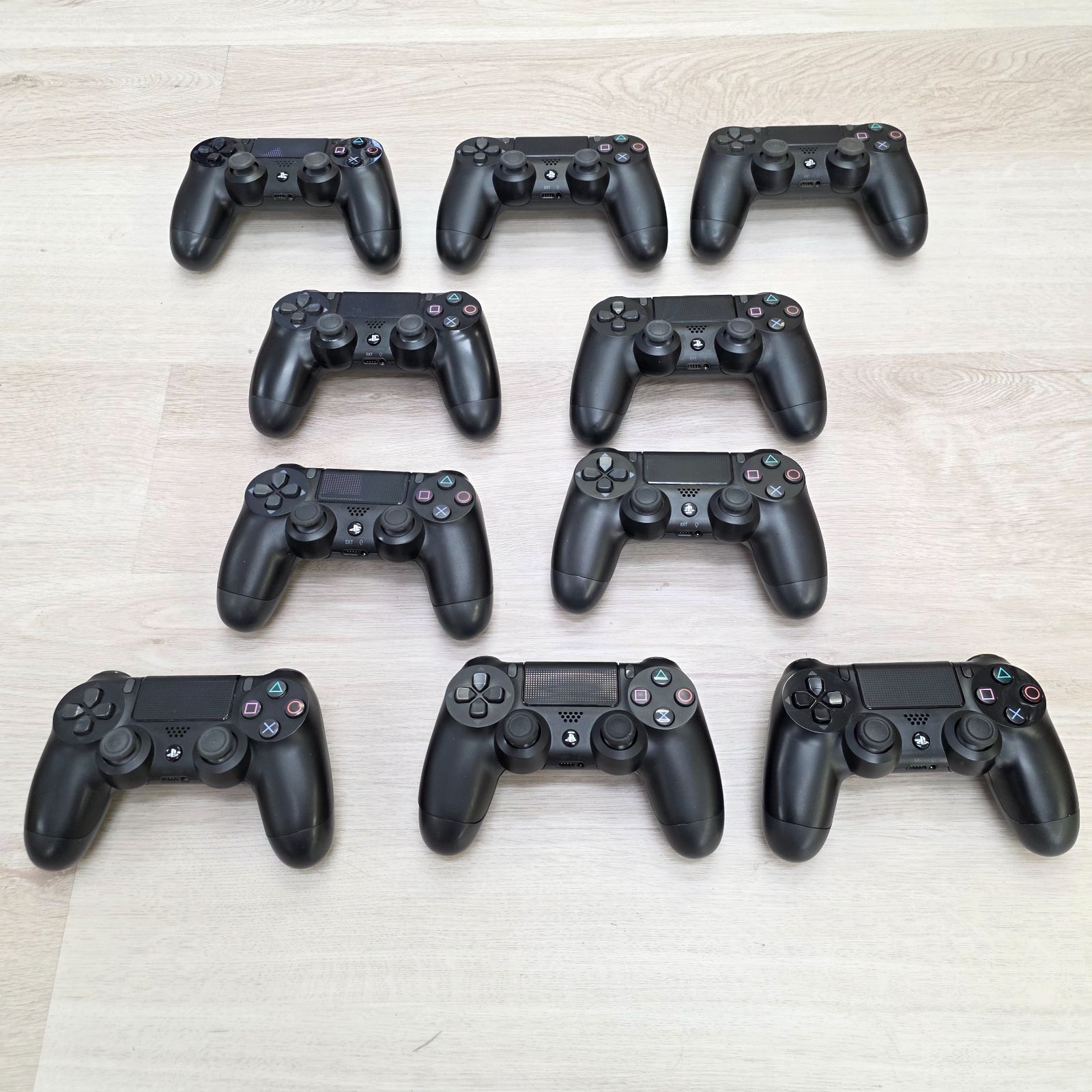 10個 PS4 コントローラー DUALSHOCK4 ブラック デュアルショック4 動作