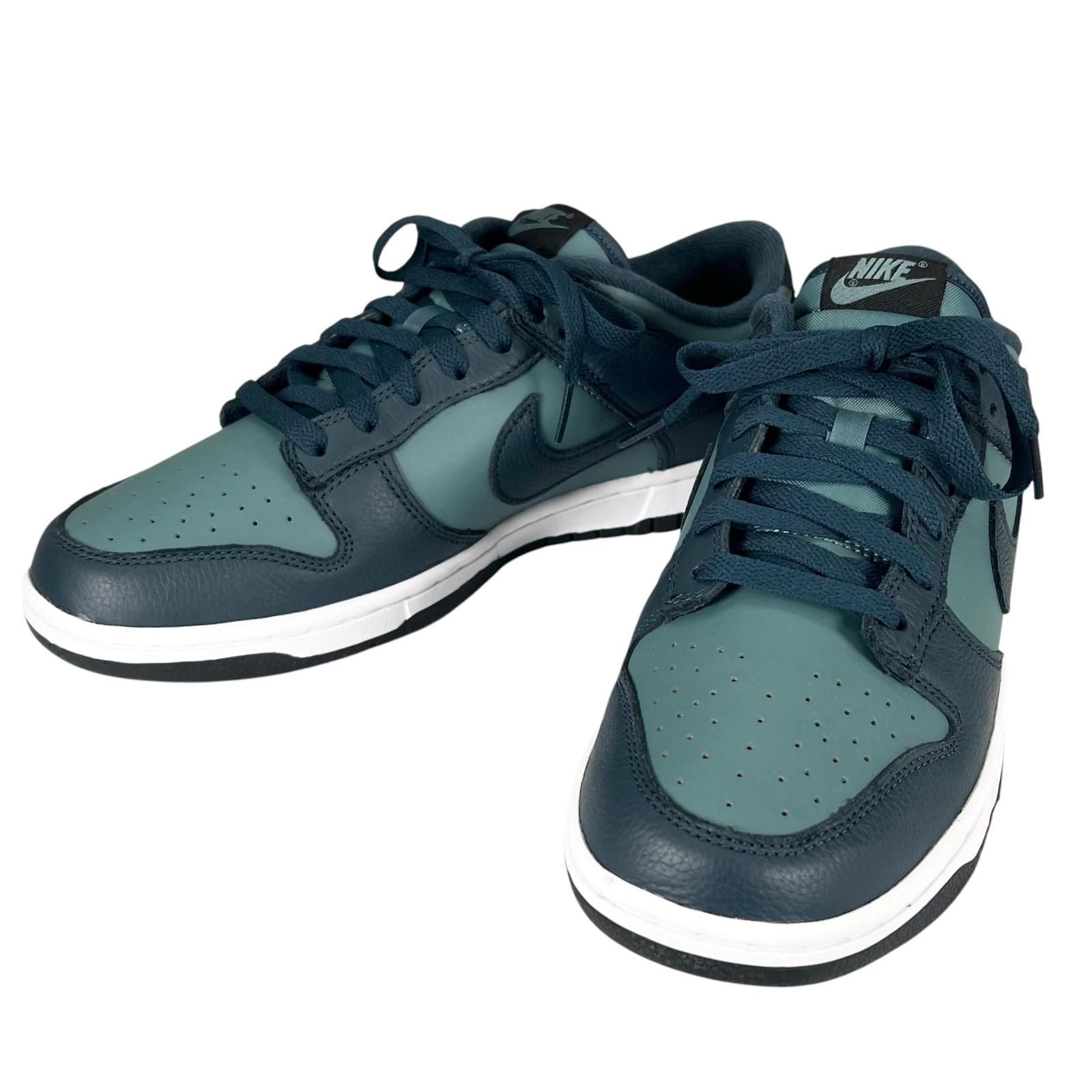 極美品 NIKE ナイキ DUNK LOW RETRO PRM DR9705 300 スニーカー 合成繊維 ライムグリーン メンズ 27.5 ローカット【古着】【中古】【送料無料】