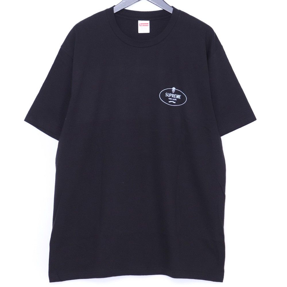 未使用 SUPREME Crest Tee Lサイズ ブラック