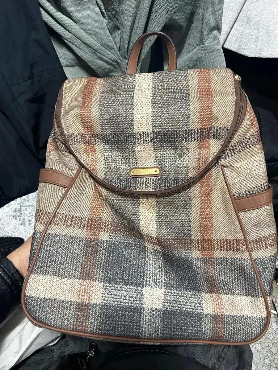 ダックス CHECK パータン レディース バックパック