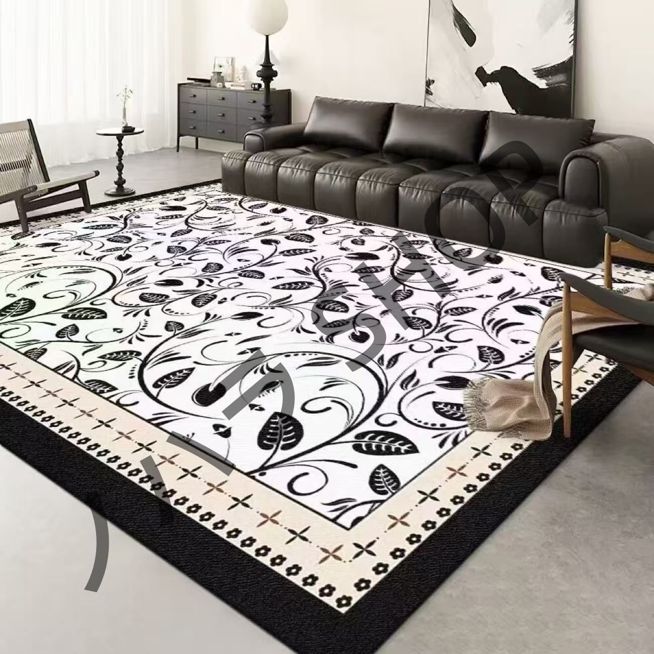 200*300cm/カーペット 滑り止め付き ラグマット ベッドルーム リビングルーム 寝室の部屋 /多機能使用 マット カーペット #A067 8,235円