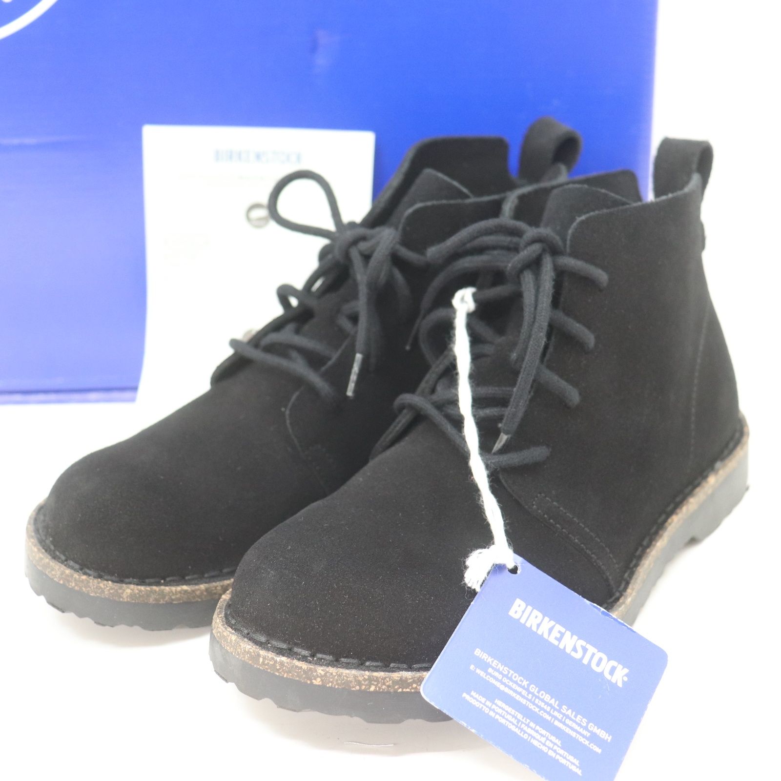 IT7W41RO1MFV 未使用 保管品 BIRKENSTOCK Uppsala Mid ビルケンシュトック アップサラ ミッド スエード ショート ブーツ レディース 23cm～23.5cm