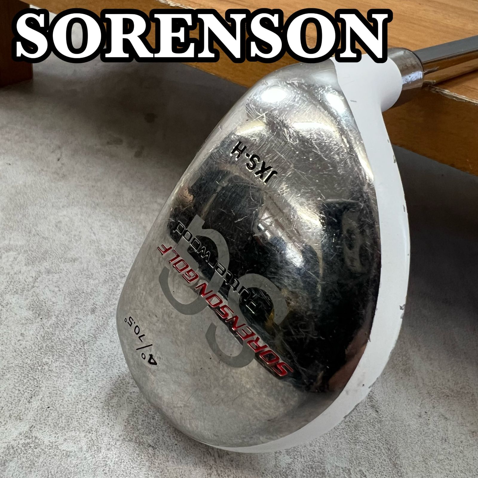 ソレンソン パターウッド JXS-H メンズゴルフ パター 34インチ 右利き用 ウッド型 SORENSON
