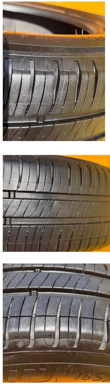 AT-471] 4本 ★2022★ ミシュラン タイヤ MICHELIN TYRE W8AX 165/70R14 85T ENERGY SAVER 溝 6.33/6.23/6.31/6.35mｍ タイ製