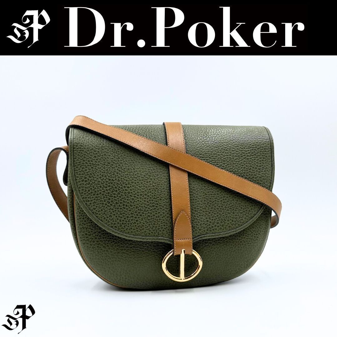美品】Dior CD金具 レザー ショルダーバッグ - メルカリ