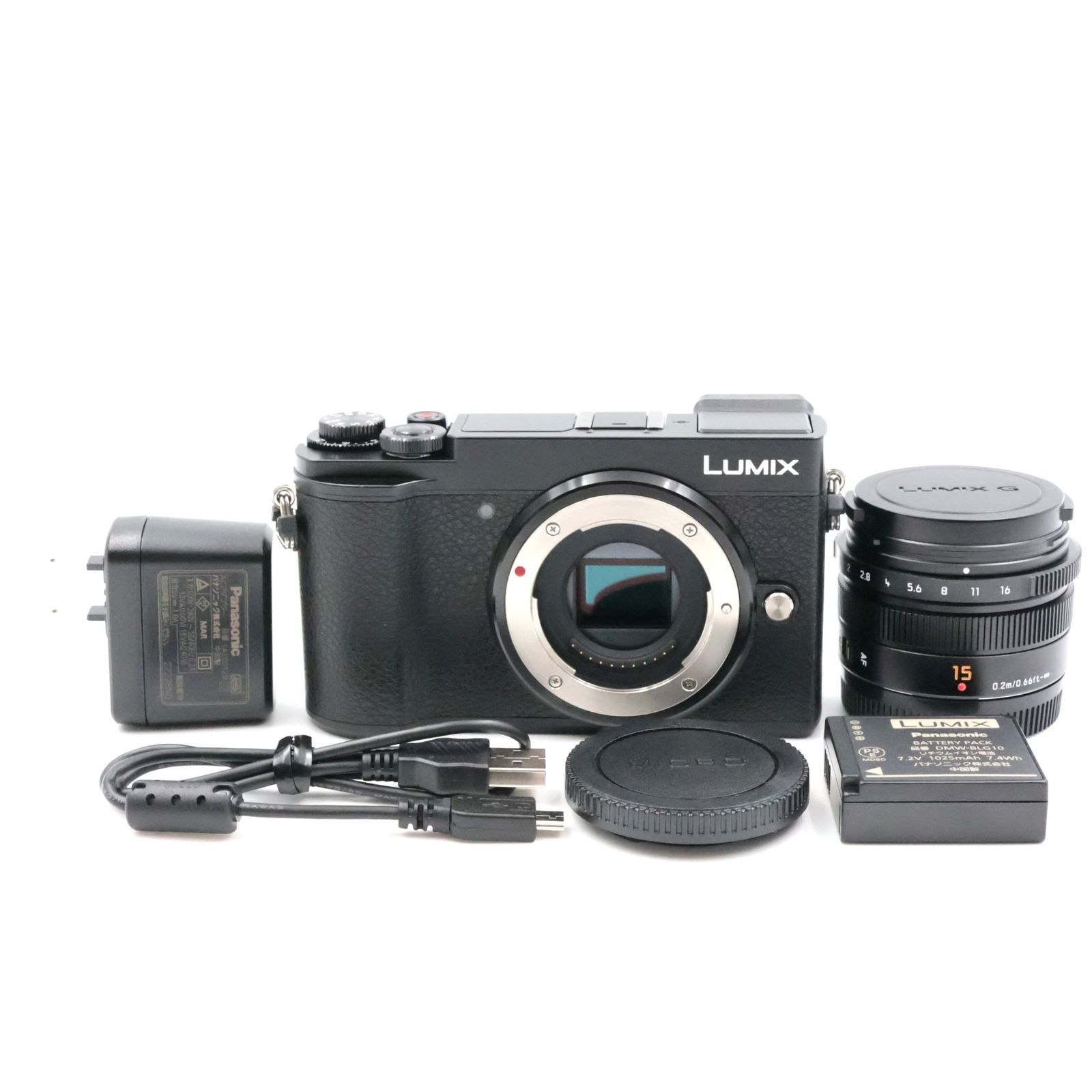 ■シャッター数6107枚！極上品■ Panasonic LUMIX GX7 Mark III 単焦点ライカ DGレンズキット ミラーレス一眼カメラ