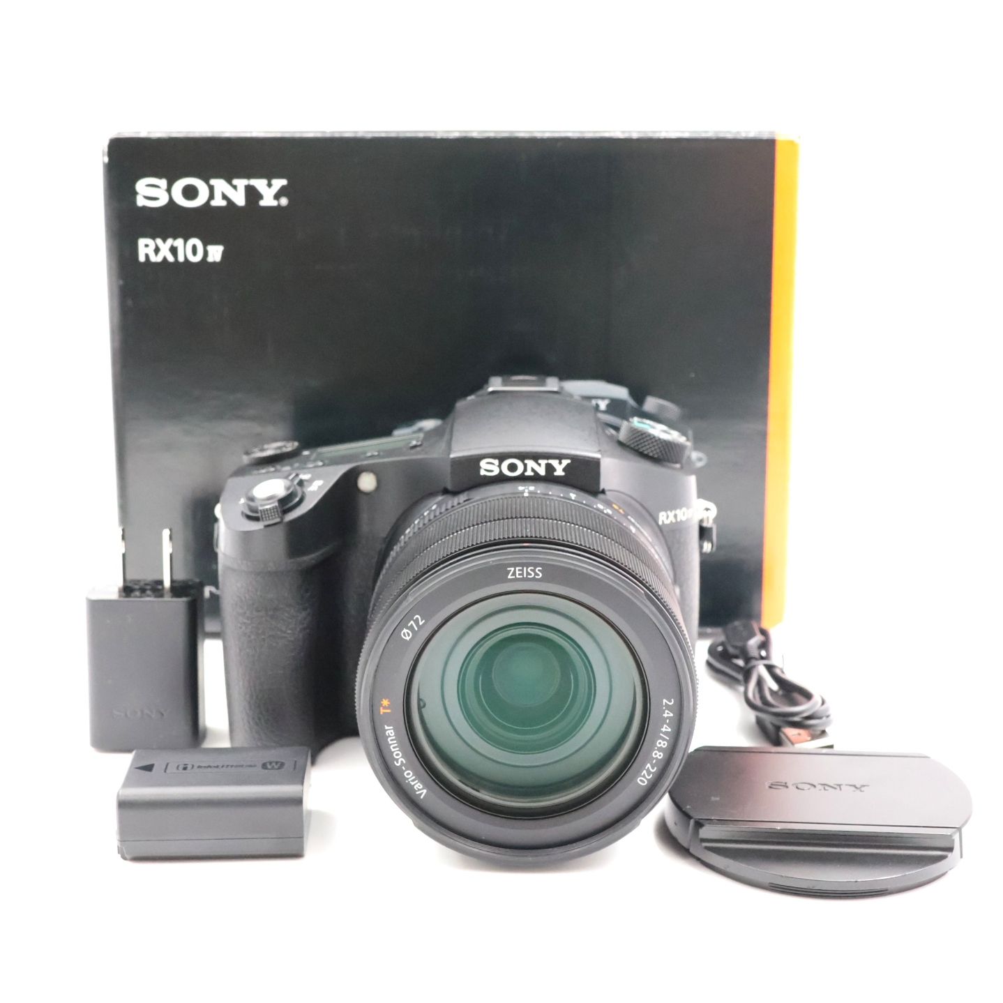 □新品同様□ SONY Cyber-shot RX10IV ブラック DSC-RX10M4 コンパクト