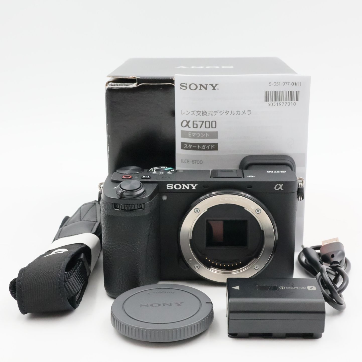 ■シャッター数7952枚!極上品■ SONY α6700 ボディ ブラック ILCE-6700 ミラーレス一眼カメラ ソニー