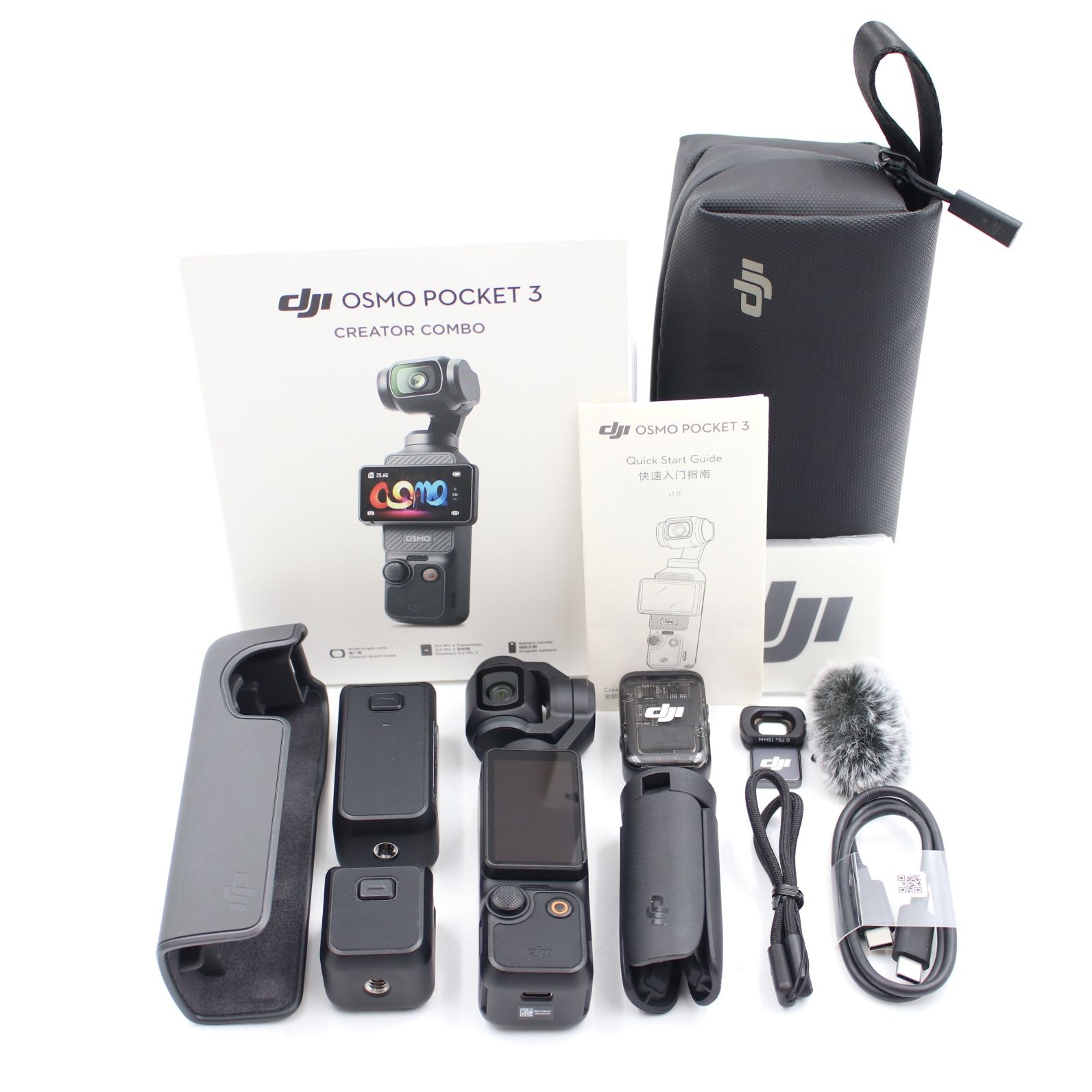 ■極上品■ DJI Osmo Pocket 3 Creator コンボ アクションカメラ OP9913